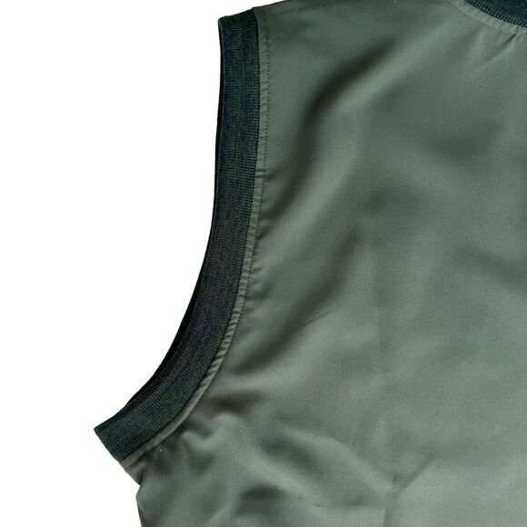 Sunderland Of Scotland Green Vest  Mens Large Naples Nat’l Pullover Windbreaker - Picture 7 of 15